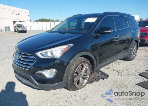 2013 Hyundai Santa Fe Limited from USA, damaged, VIN KM8SR4HF9DU010342